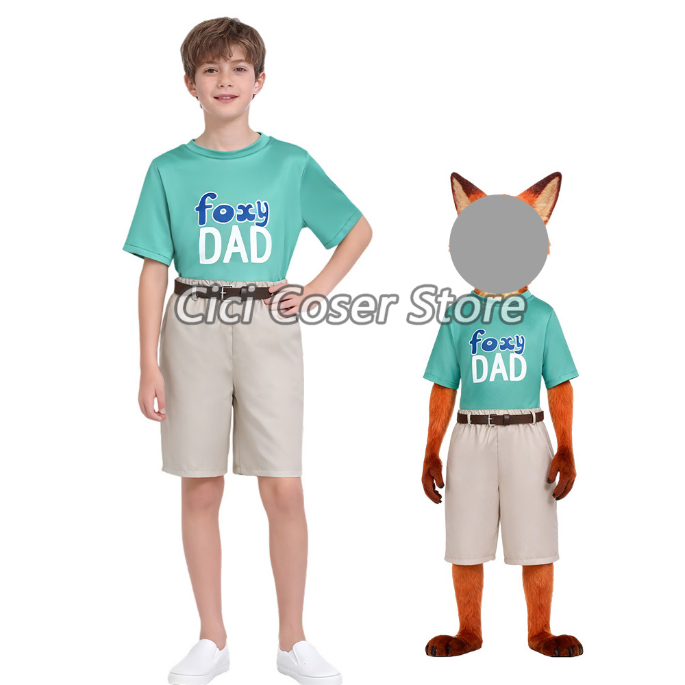 Zoo Party Games - Movie Zoo Fox Nick Cosplay Costume