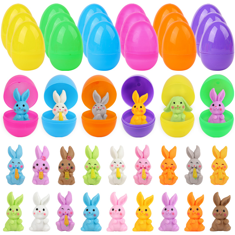 24Pcs Easter Egg With Rabbit F - đánh giá và giá Party Games Easter Egg