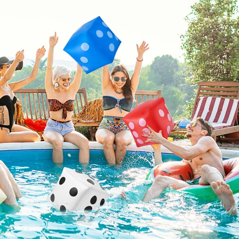 Giant PVC Inflatable Dice Game - đánh giá và giá Party Games Gamecube