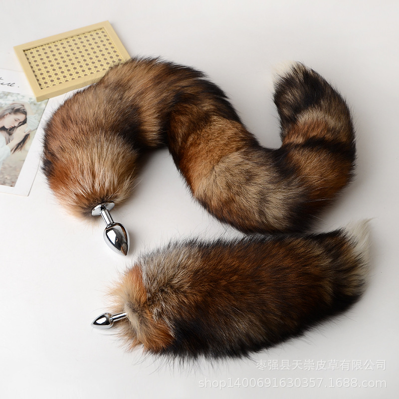 30-100cm Sexy Real Fox Tails w - đánh giá và giá Party Games Adults Funny