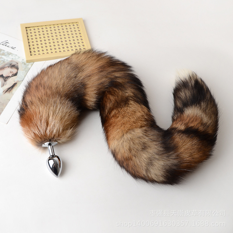 30-100cm Sexy Real Fox Tails w - đánh giá và giá Party Games Adults Funny
