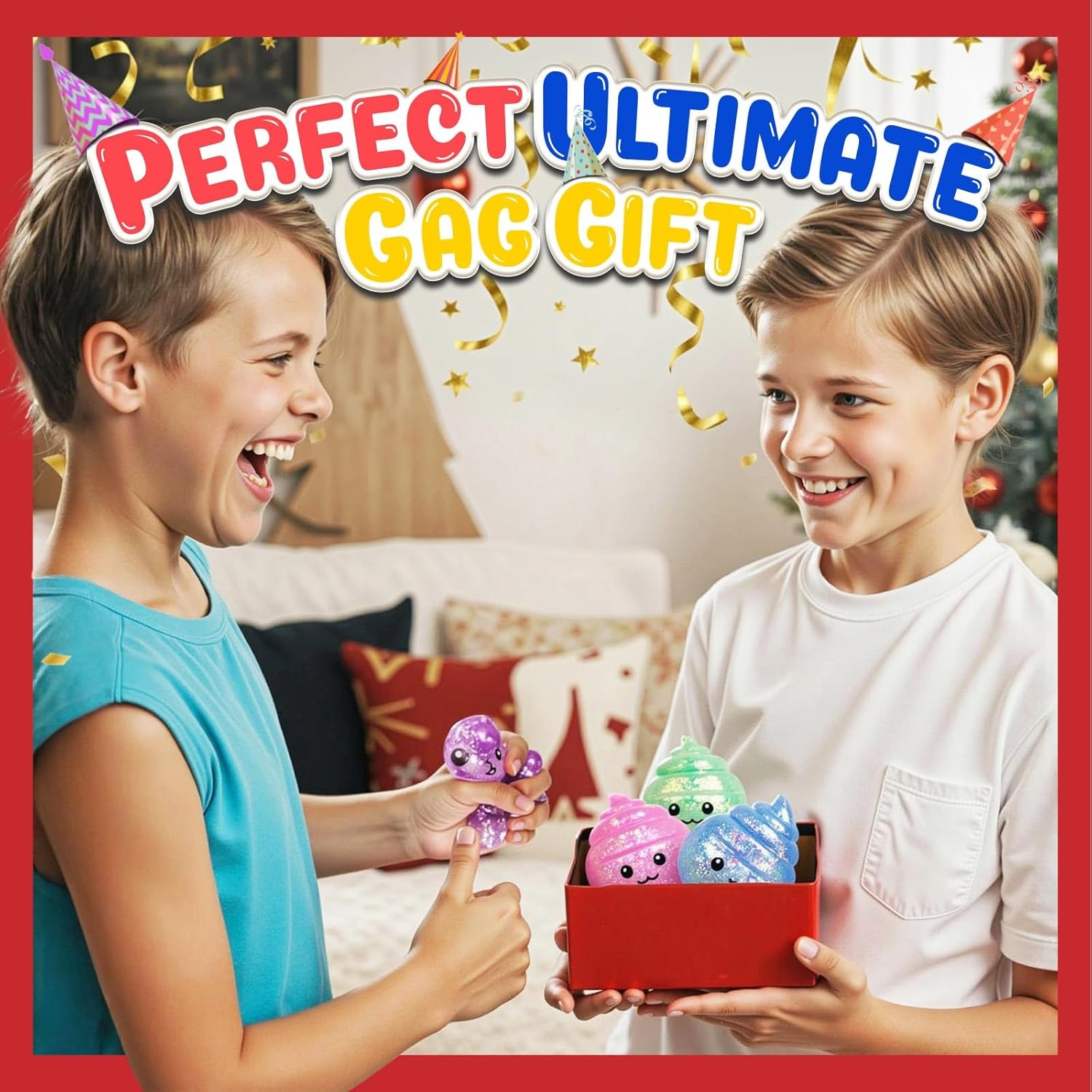 Prank Gift Glitter Funny Stres - đánh giá và giá Party Games Adults Funny