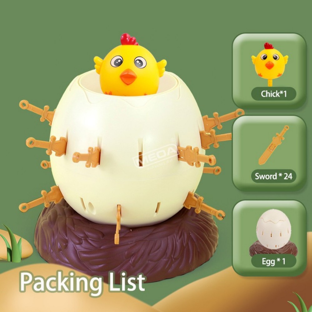 Pop Up Chicken Egg Barrel Game - đánh giá và giá Party Games Easter Egg
