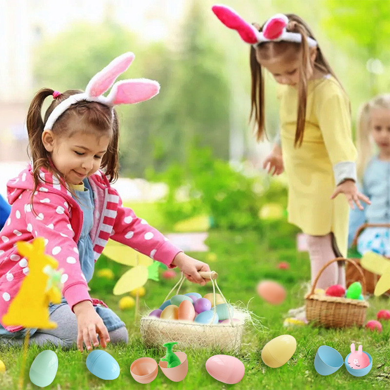 50Pcs Macaron Color Easter Egg - đánh giá và giá Party Games Easter Egg