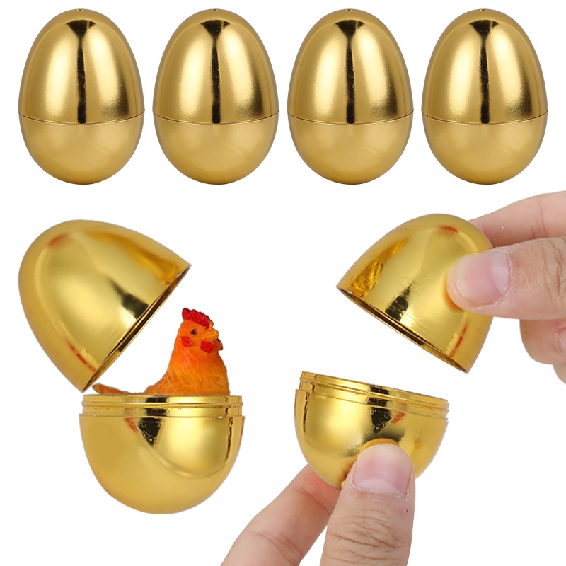 6PCS Golden Easter Eggs Plasti - đánh giá và giá Party Games Easter Egg