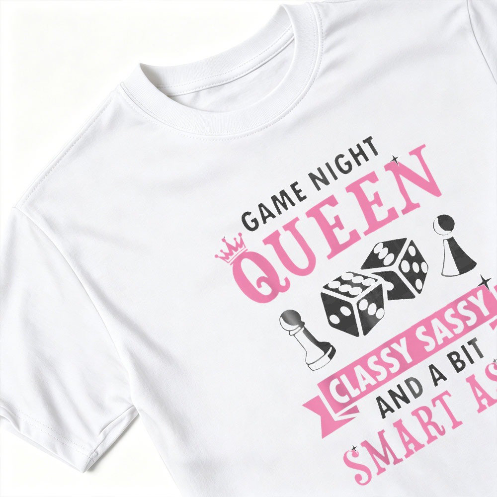 Game Night Queen Women Graphic - đánh giá và giá Party Games Quotes