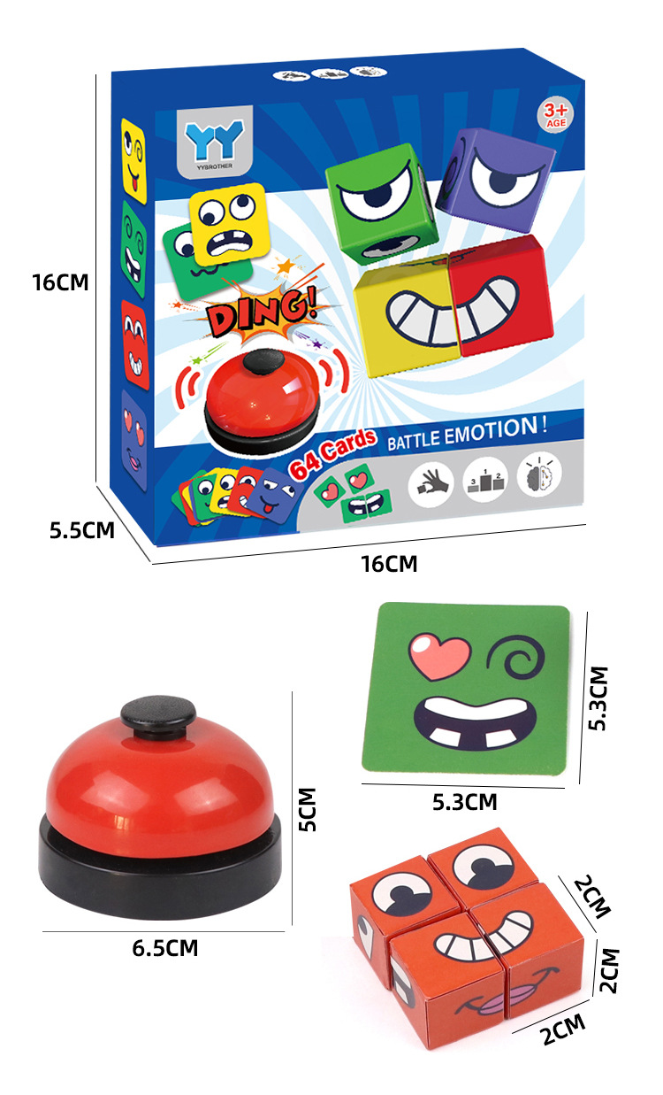 Kids Face Change Rubik's Cube  - đánh giá và giá Party Games Gamecube