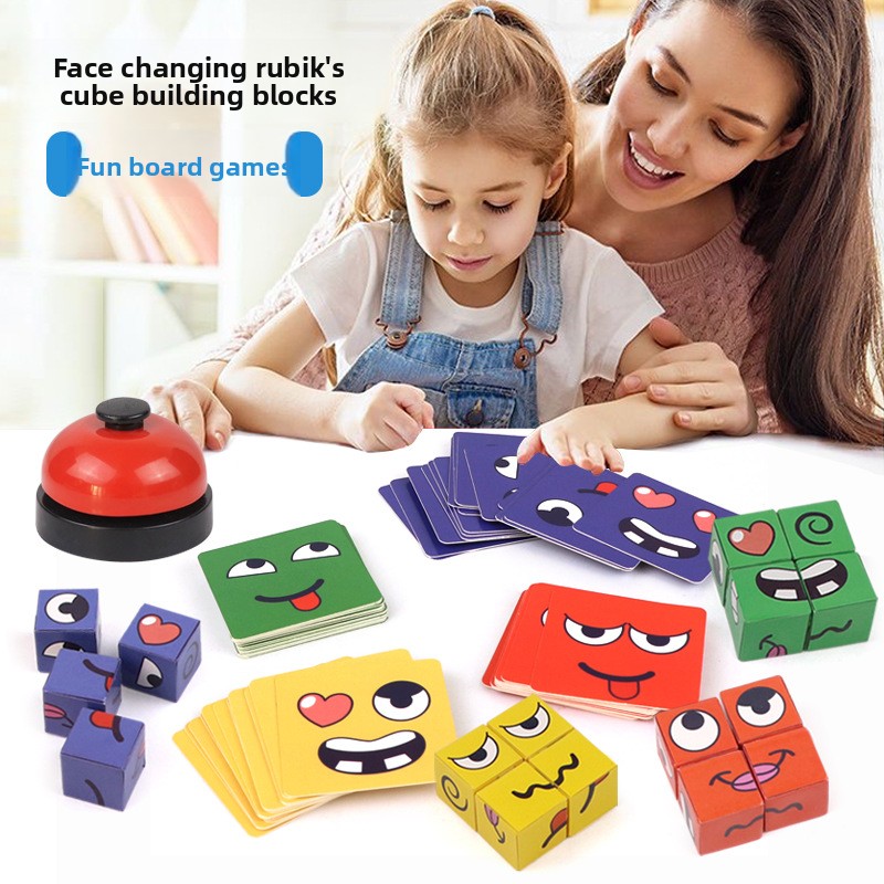 Kids Face Change Rubik's Cube  - đánh giá và giá Party Games Gamecube