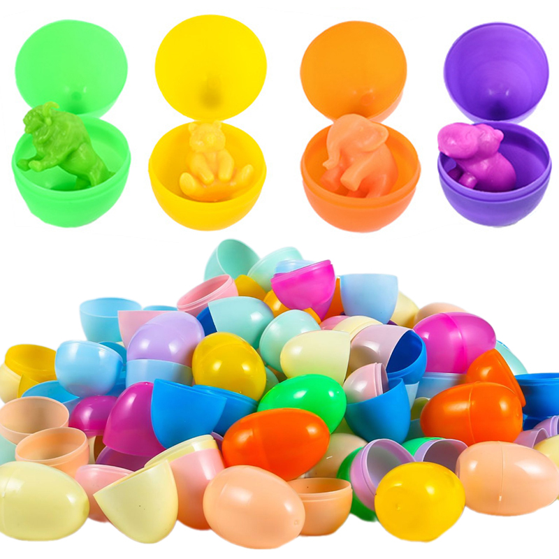 12/24Pcs Empty Easter Eggs Pla - đánh giá và giá Party Games Easter Egg