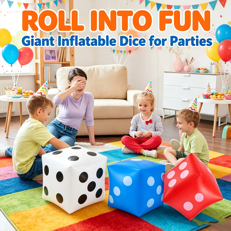 Mega Inflatable PVC Dice for I - đánh giá và giá Party Games Gamecube