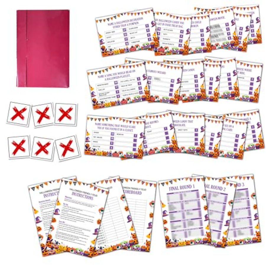 Halloween Friendly Feud Game,  - đánh giá và giá Party Games For Adults Large Group