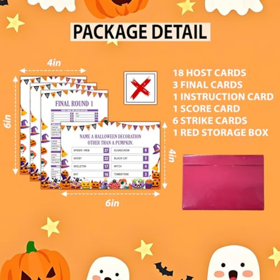 Halloween Friendly Feud Game,  - đánh giá và giá Party Games For Adults Large Group