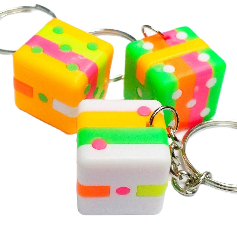 10Pc 2cm Puzzle Dice Cube Key  - đánh giá và giá Party Games Gamecube