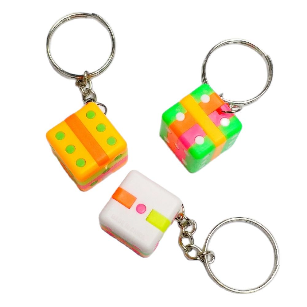 10Pc 2cm Puzzle Dice Cube Key  - đánh giá và giá Party Games Gamecube