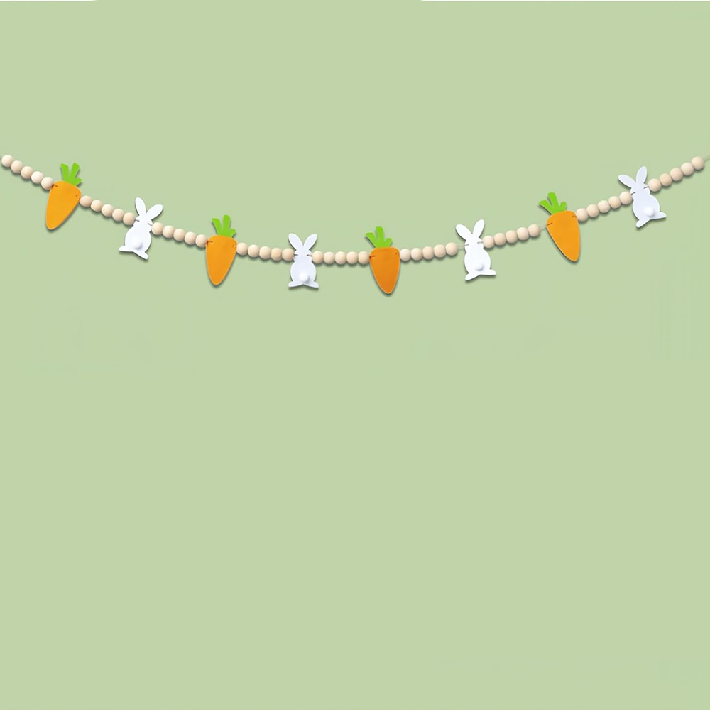 Bunny rabbit Carrot Garland ha - đánh giá và giá Party Games Easter Egg