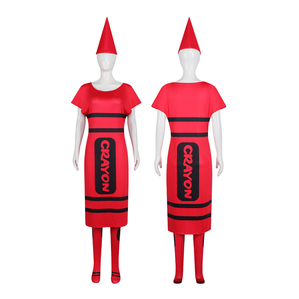 Halloween Women Crayon Cosplay - đánh giá và giá Party Games Adults Funny
