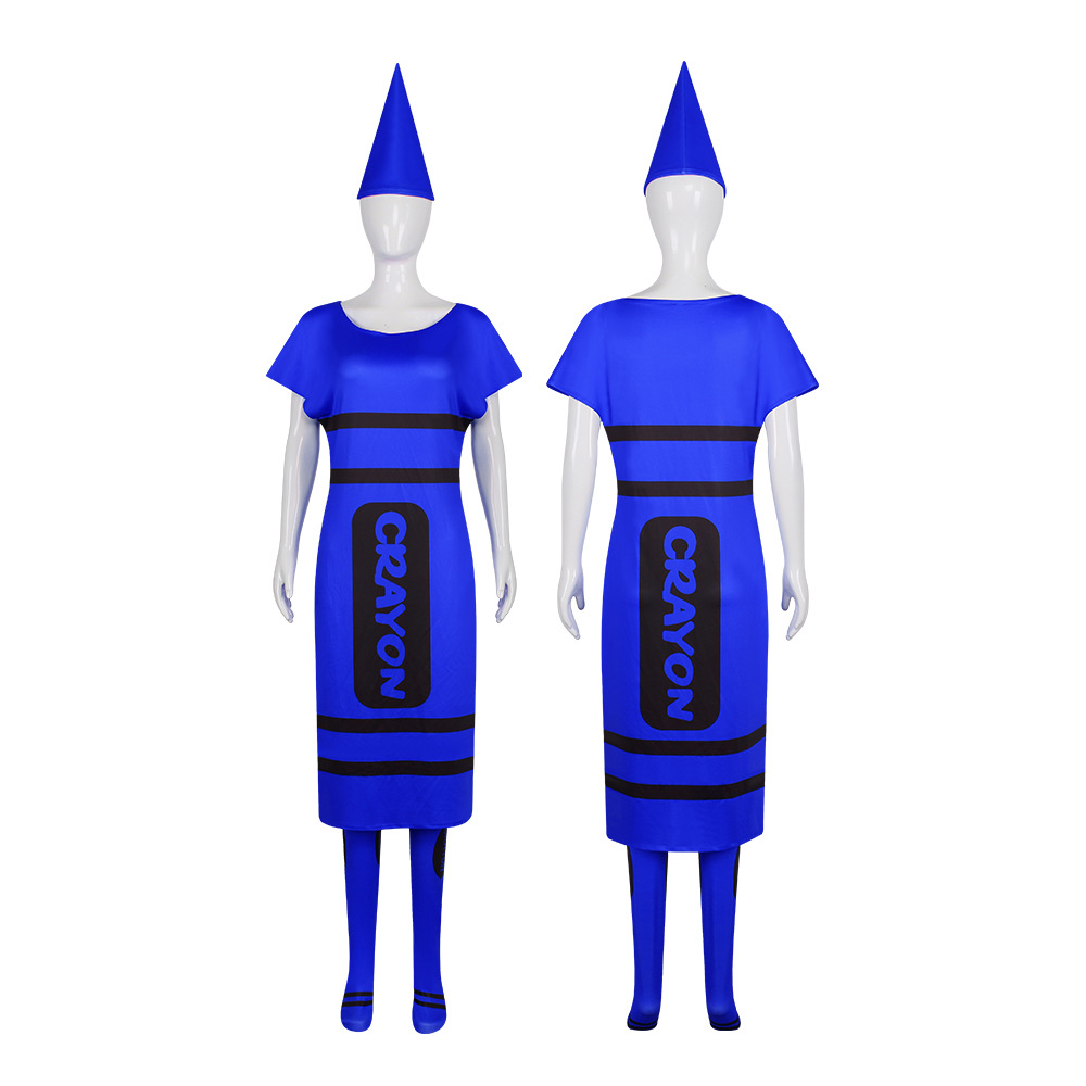 Halloween Women Crayon Cosplay - đánh giá và giá Party Games Adults Funny