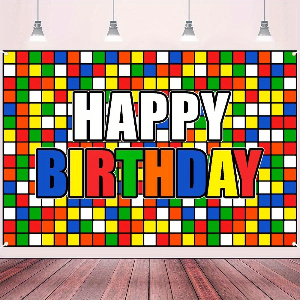 Colorful Cube Birthday Party B - đánh giá và giá Party Games Gamecube