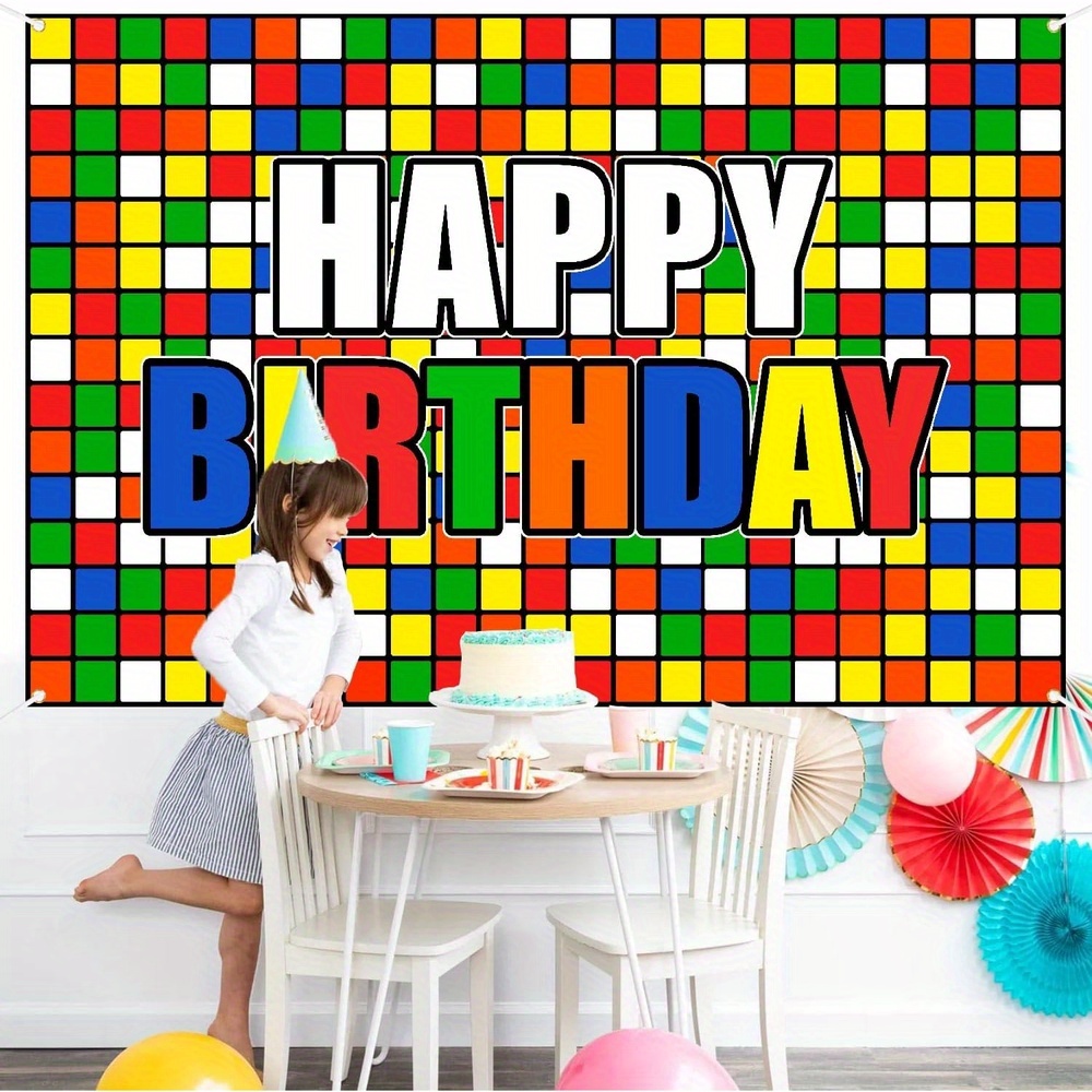 Colorful Cube Birthday Party B - đánh giá và giá Party Games Gamecube