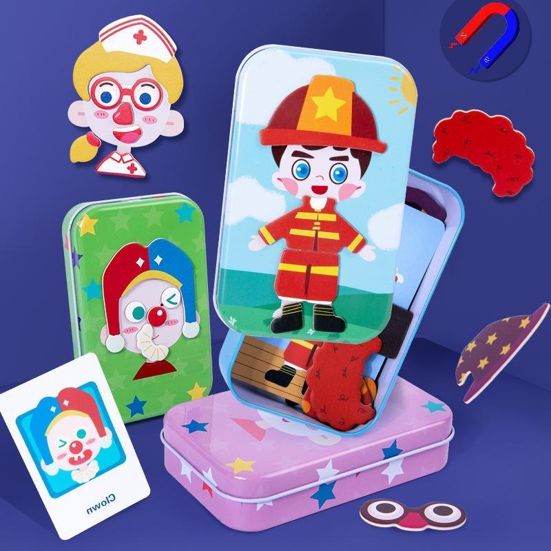Magnetic Dress Up Puzzle Toys  - đánh giá và giá Party Games Gamecube