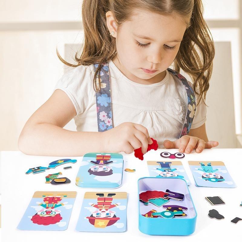 Magnetic Dress Up Puzzle Toys  - đánh giá và giá Party Games Gamecube