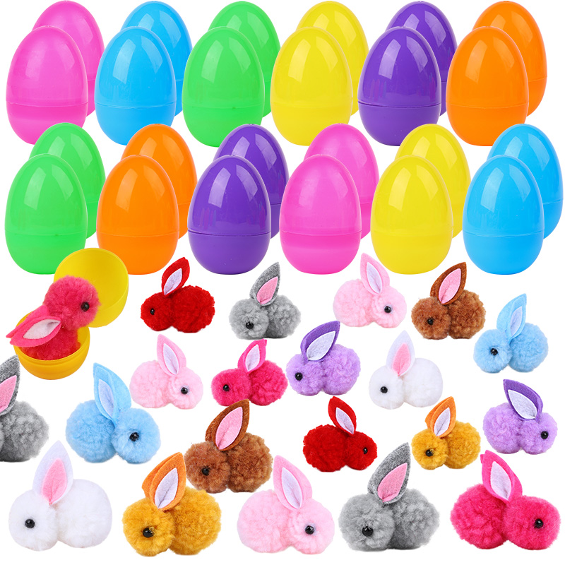 24Pcs Cute Easter Egg with Rab - đánh giá và giá Party Games Easter Egg