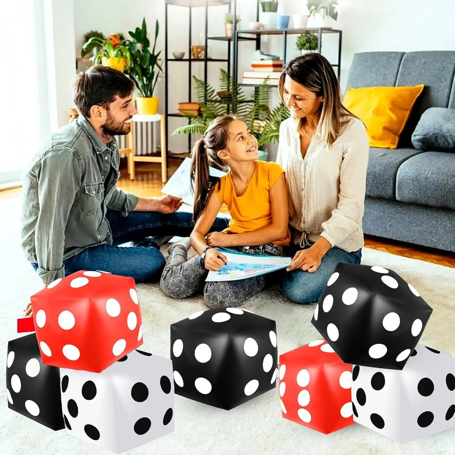 1-10pcs PVC Inflatable Dice fo - đánh giá và giá Party Games Gamecube