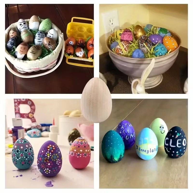 High Quality Wooden Easter Egg - đánh giá và giá Party Games Easter Egg