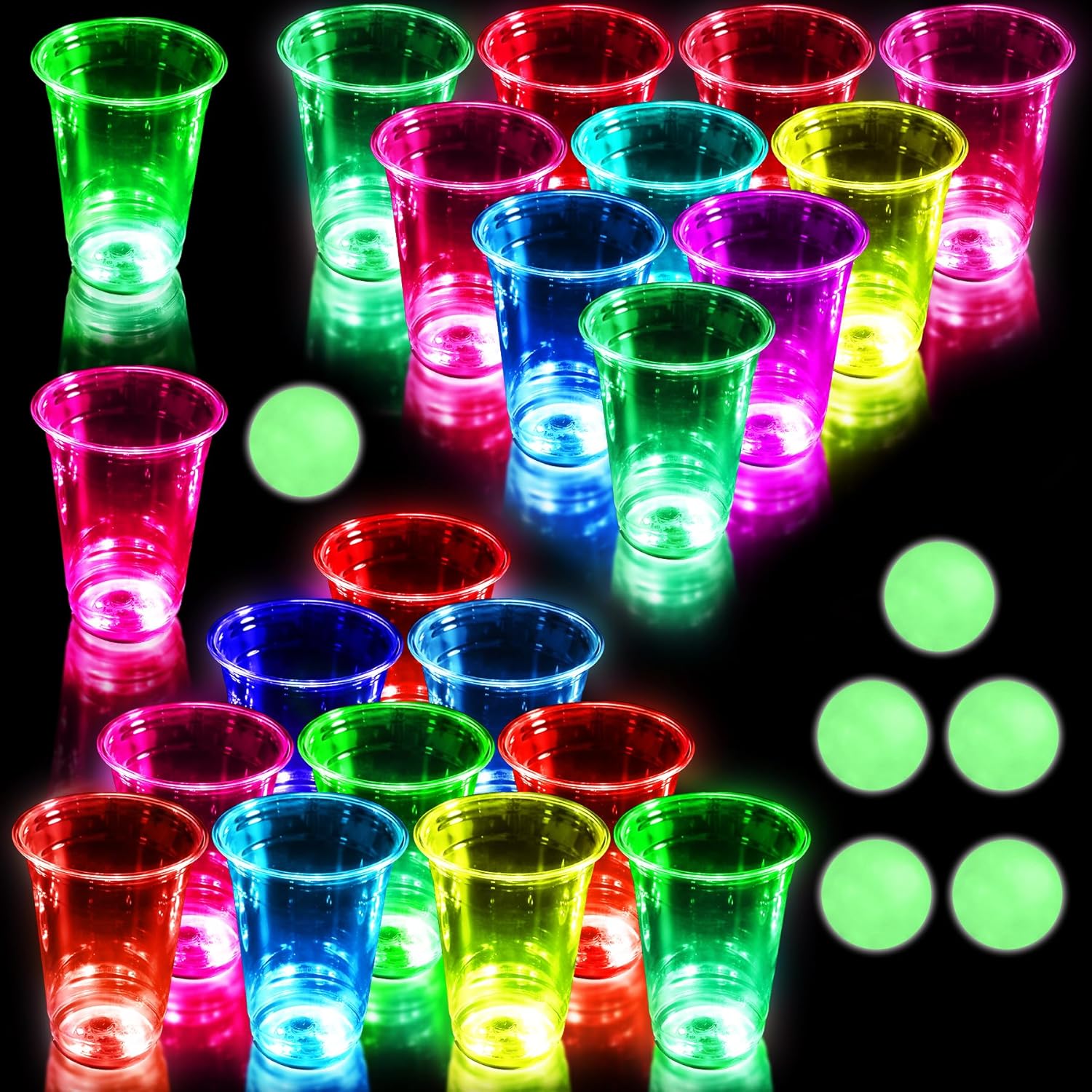 Glowing Party Beer Pong Game L - đánh giá và giá Party Games Jenga
