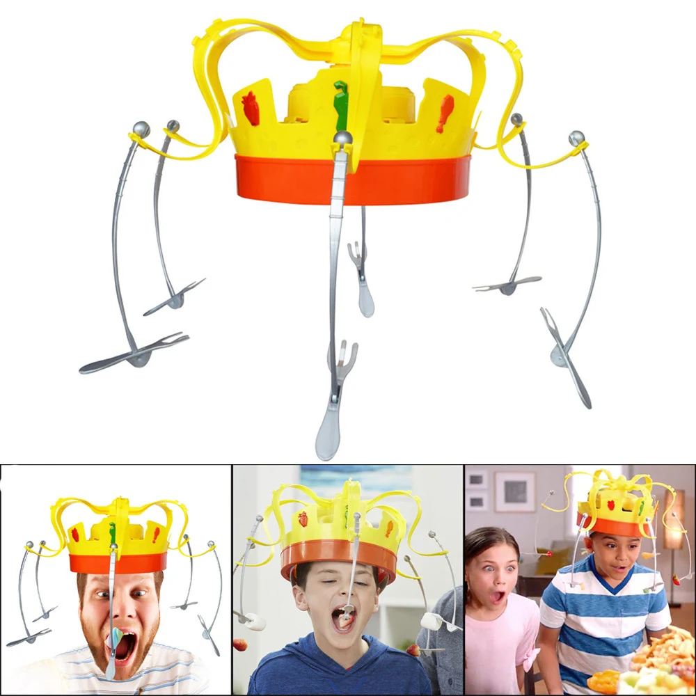 Rotating Crown Hat Chow Crown  - đánh giá và giá Play Friends Party Games