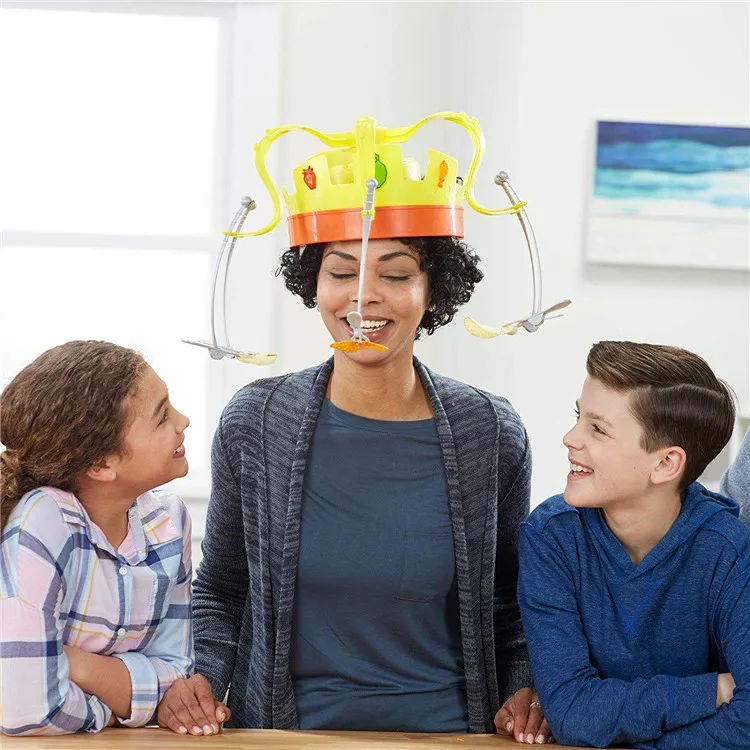 Rotating Crown Hat Chow Crown  - đánh giá và giá Play Friends Party Games
