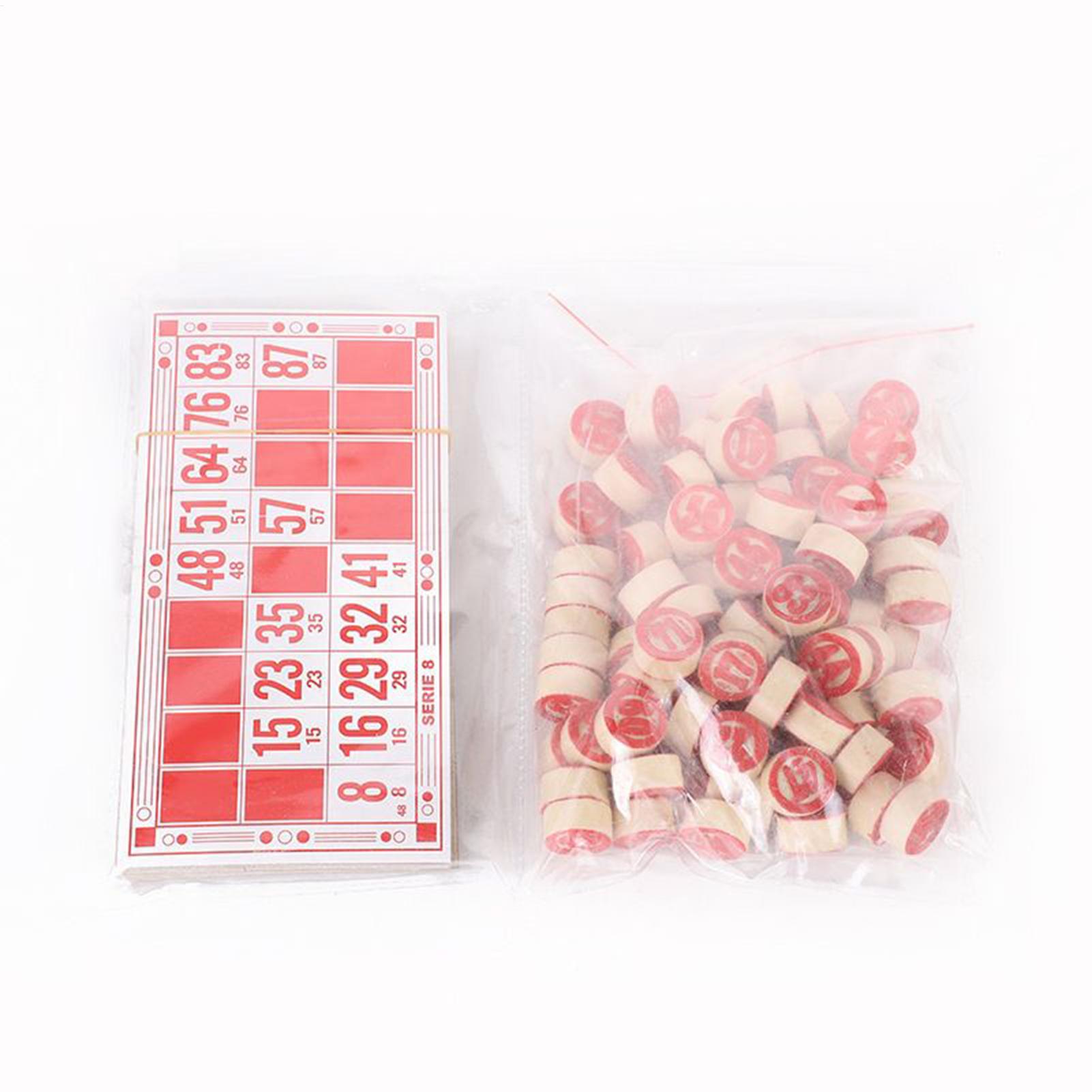 Bingo Card Game Wooden Funny E - đánh giá và giá Play Friends Party Games