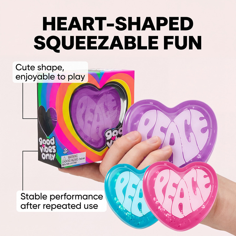 InStock PEACE Heart Shape Squi - đánh giá và giá Party Games Adults Funny