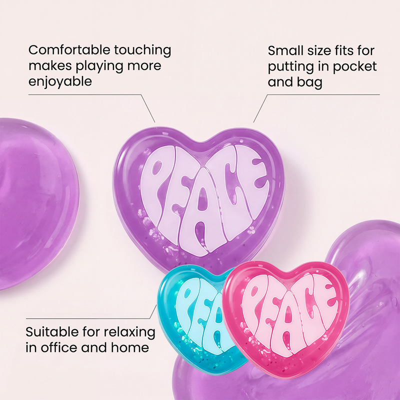 InStock PEACE Heart Shape Squi - đánh giá và giá Party Games Adults Funny