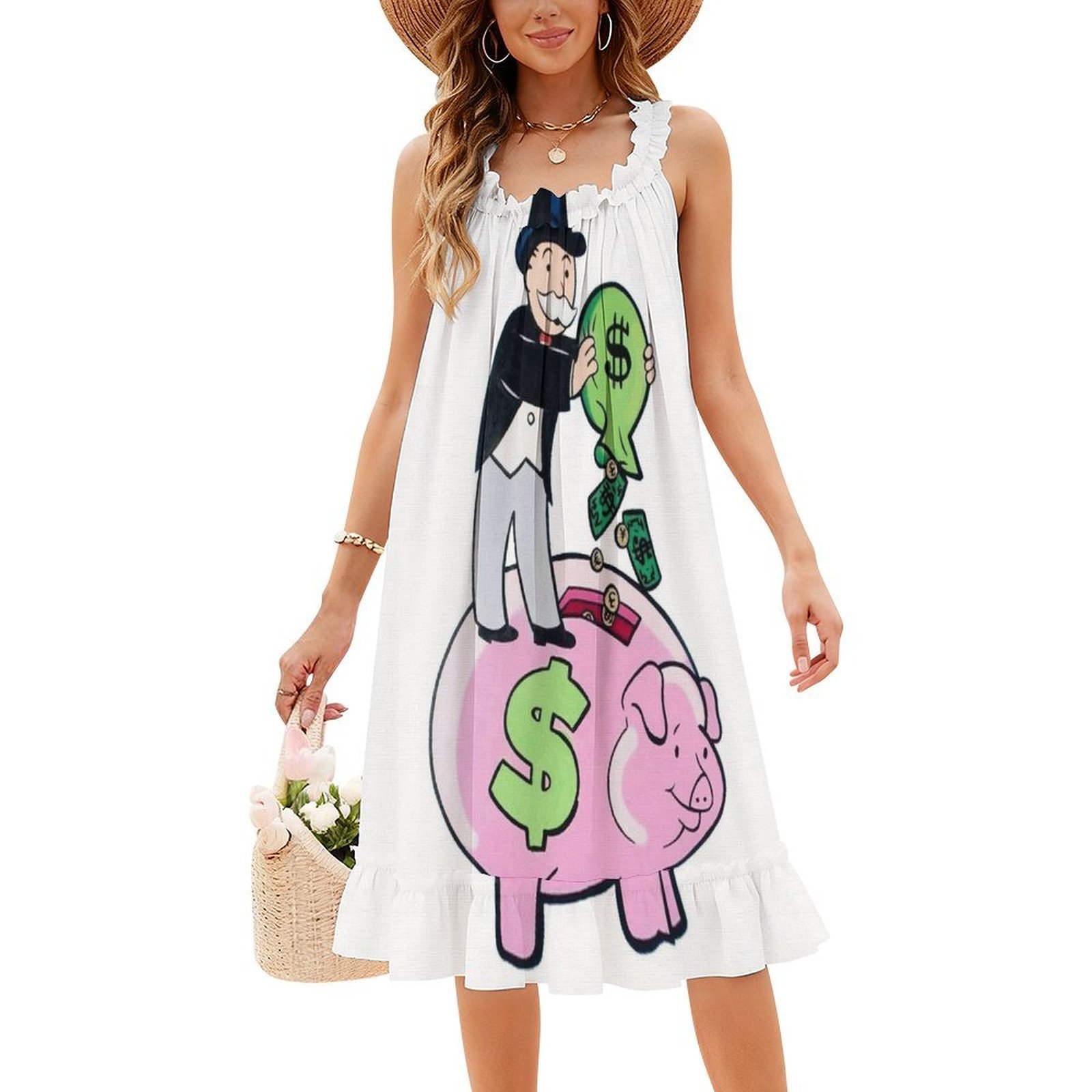 Piggy Bank Sexy Vacation Dress - đánh giá và giá Party Games Quotes
